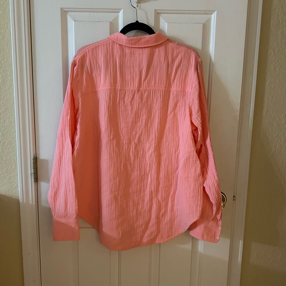 Boden Pink Button Down Top - Picture 3 of 4